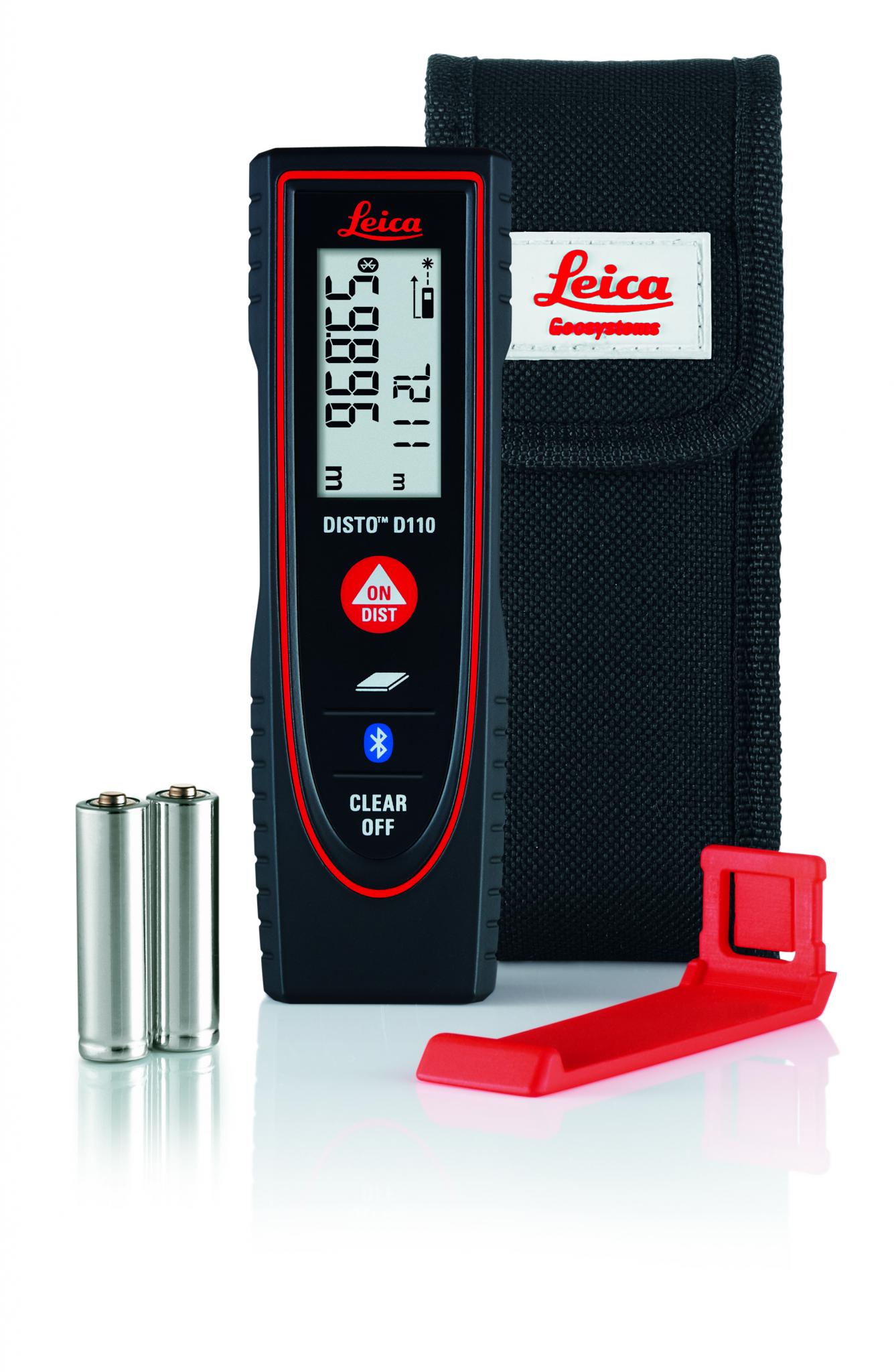 Leica DISTO D110 Laser Distance Measure with Bluetooth Modelling Software