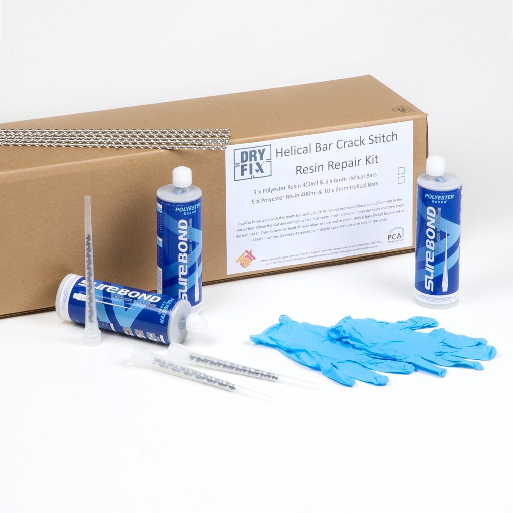 Helical Bar Crack Repair Kit | Alliance Remedial