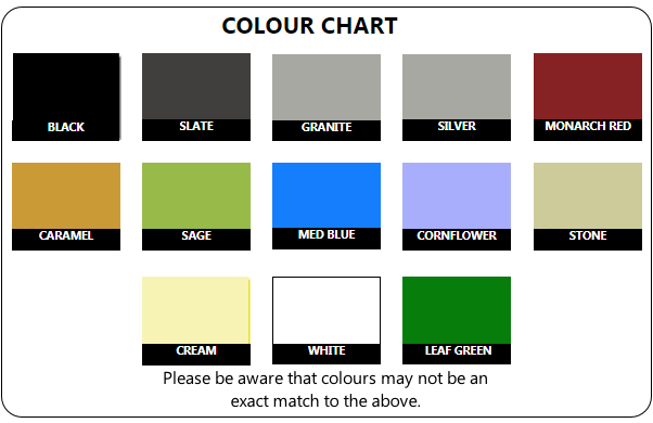 Epoxy Safety Coating Colour Chart